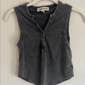 Obsessive Love Black Sleeveless Crop Top